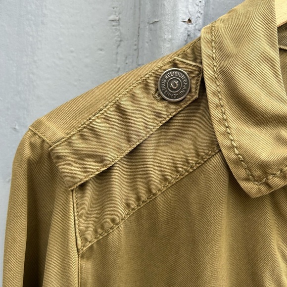 True Religion Khaki Military Jacket, size M - Picture 6 of 10